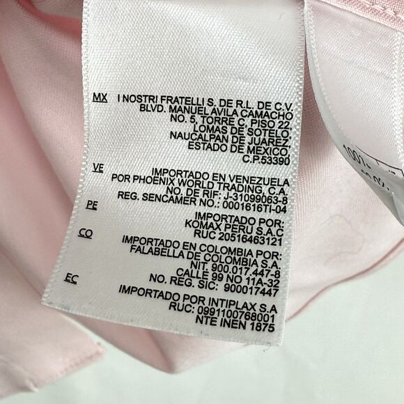 Brooks Brothers 1818 Regent Mens 17-33 Pink Dress Shirt Non-Iron Supima Cotton - Picture 14 of 16
